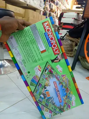 Monopoly Global Village Edition.