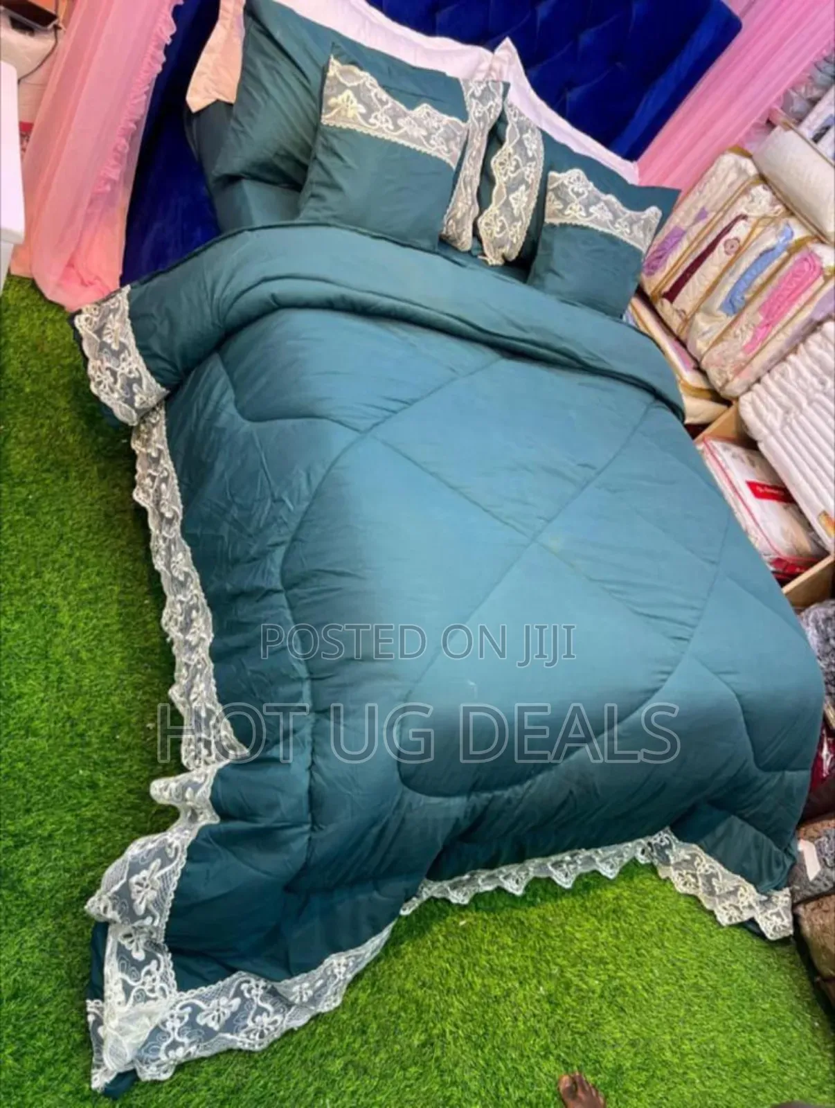 6x6 King Size 6pcs Duvet With 1bedsheet 2 Pillowcases 2 Cushions