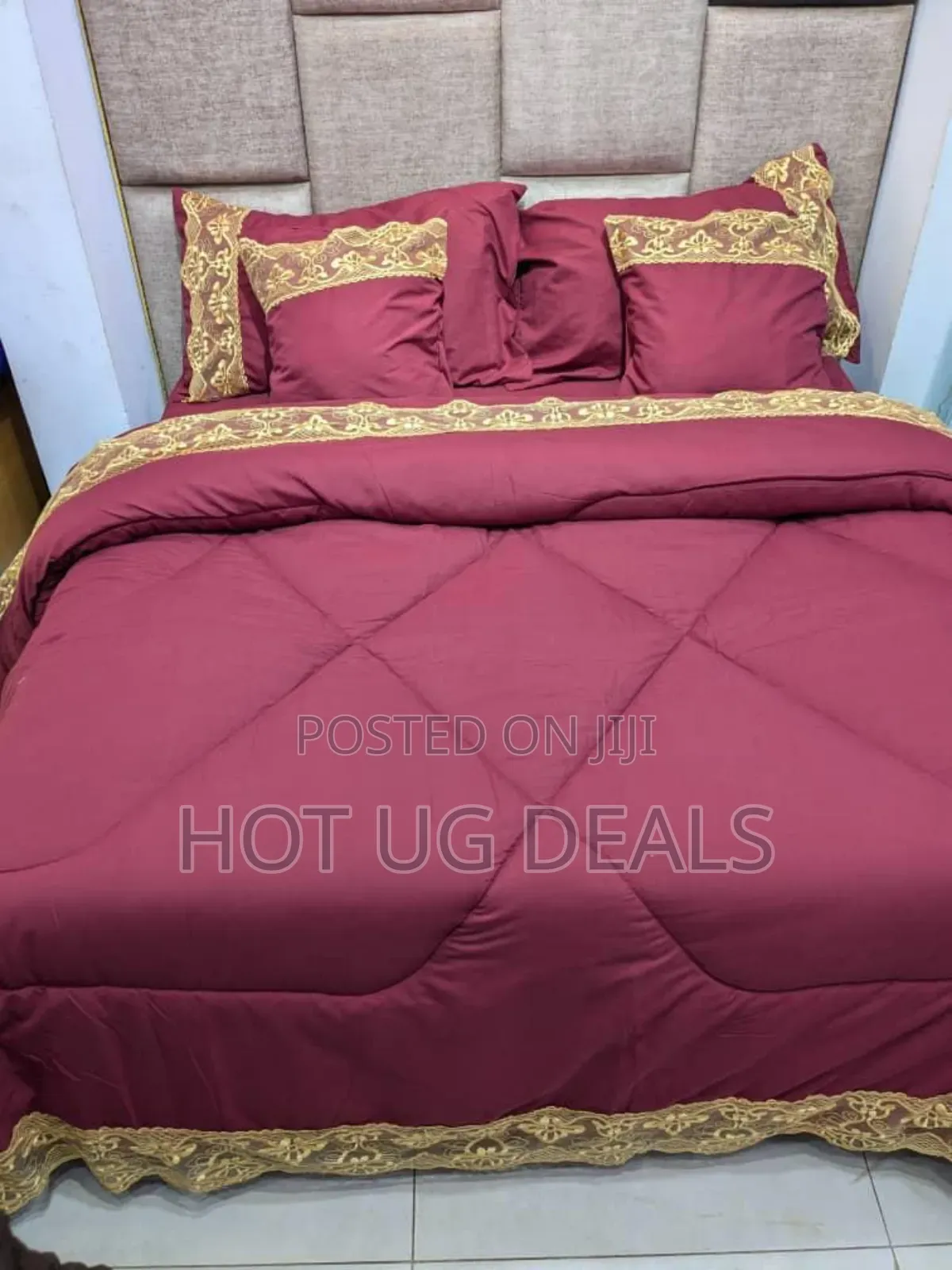 5x6 King Size 6pcs Duvet With 1bedsheet 2 Pillowcases 2 Cushions