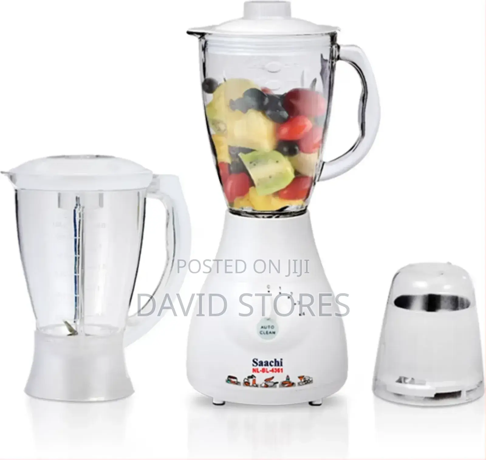 Saachi 1.5l Blender Two Jars and One Grinder