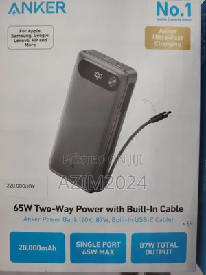 Anker 65w 20kma