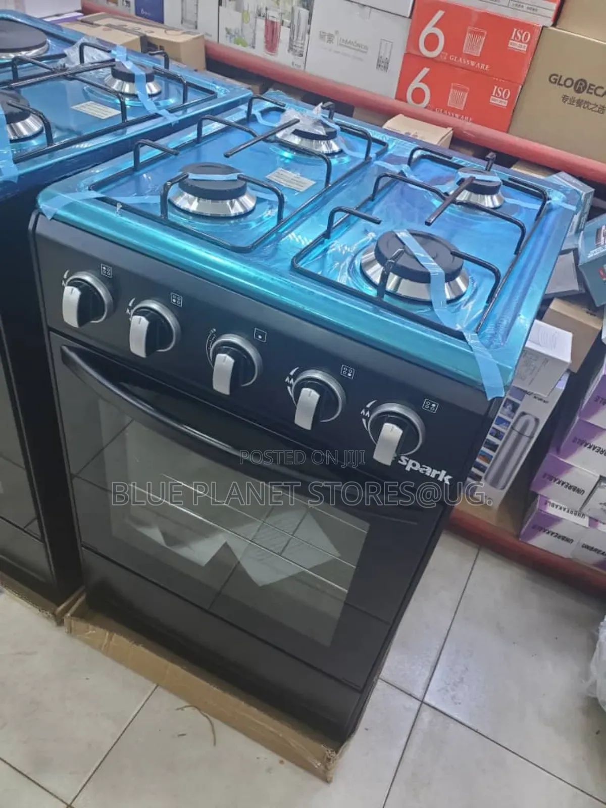 Spark Full Gas Cookers \\ Gas Oven \\ 50cm × 50cm \\ P5040g-B