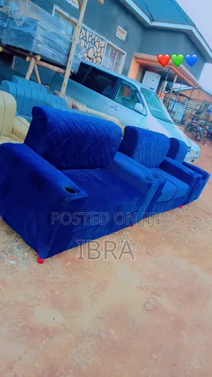 A High Density Blue Five Seater