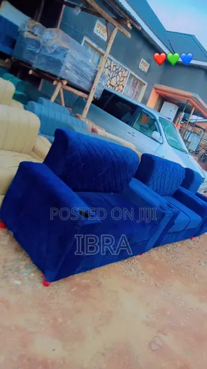 A High Density Blue Five Seater