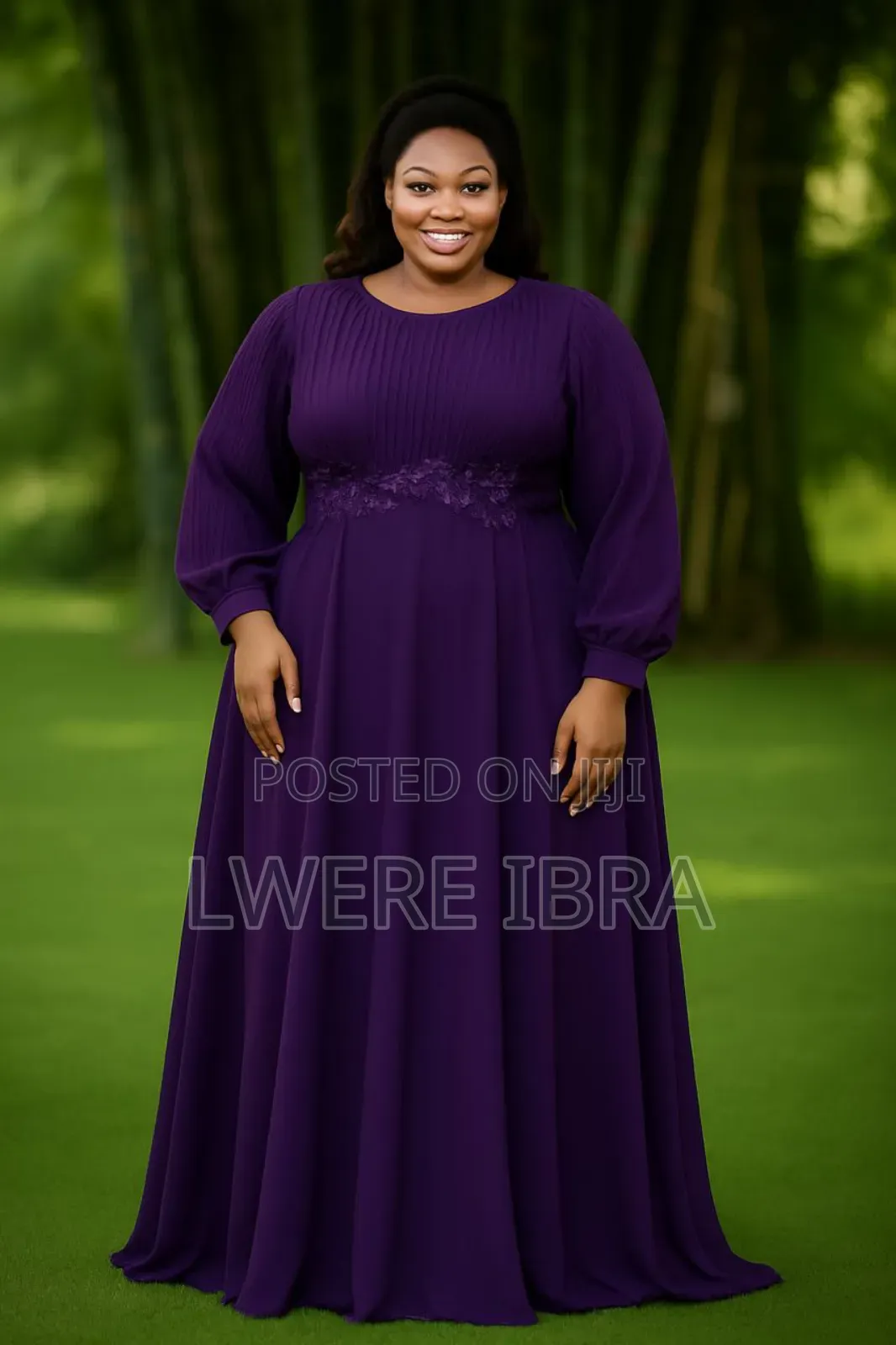 Purple Elegant Long Dresses