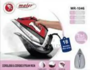 Maier 2 in 1 Cordless or Corded Hand Held Anti-Drip Ceramic Hybrid