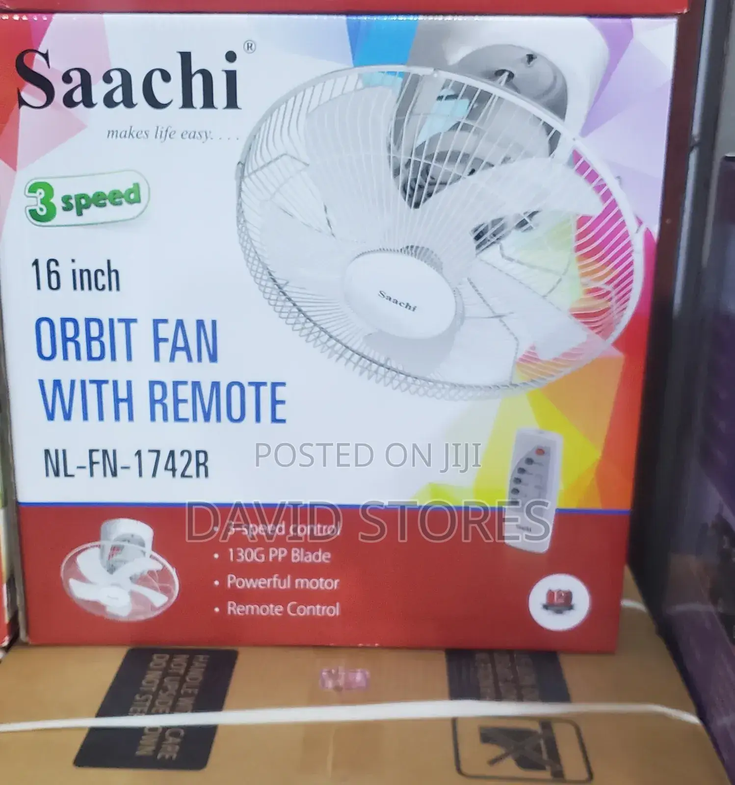 Saachi Cieling Fan With Remote
