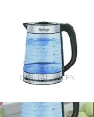 Mylongs Electric 2.2l Bpa Free Glass Kettle Cordless 360° Base