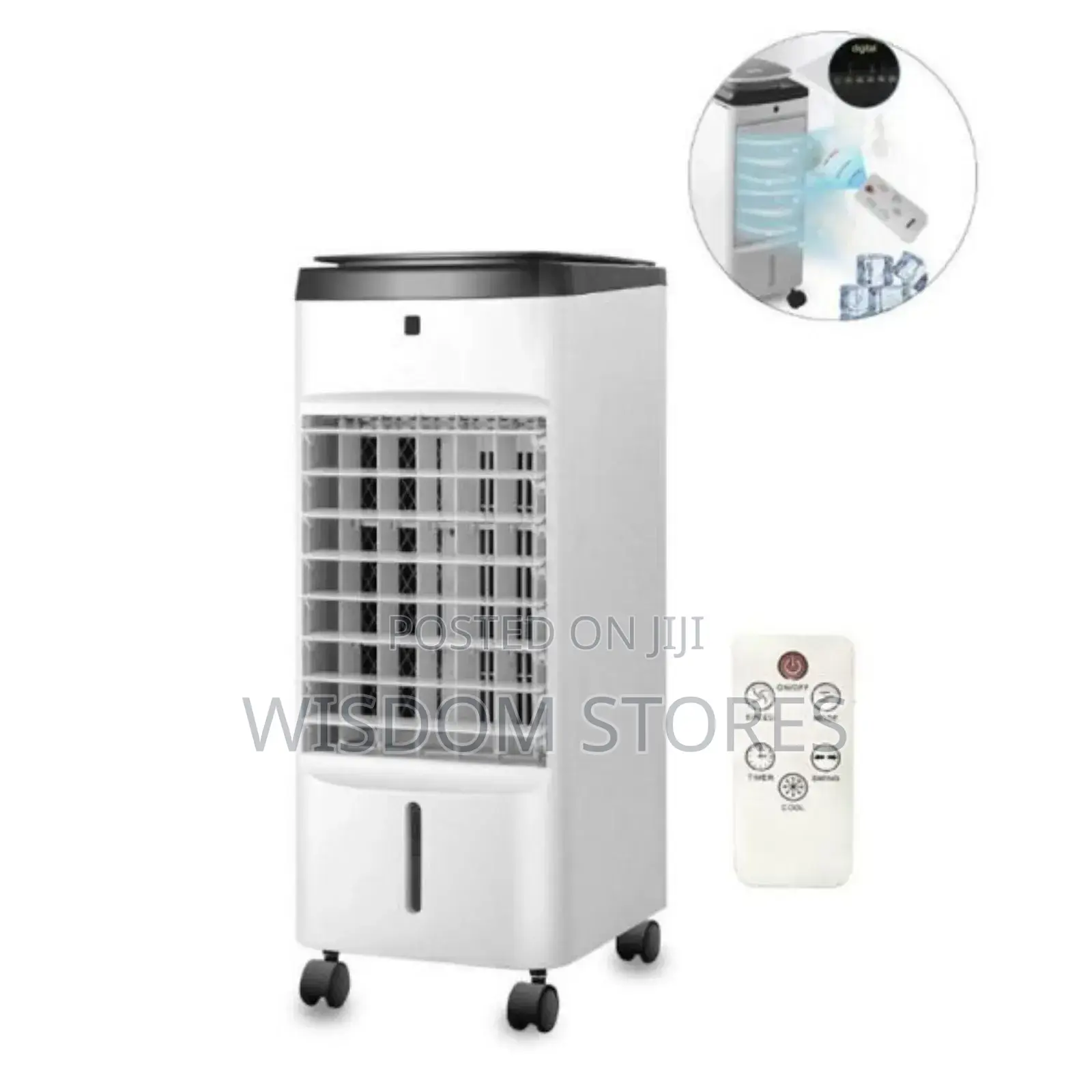DSP Kd-3072, Portable Air Cooler With 5l Water Tank Remote Control