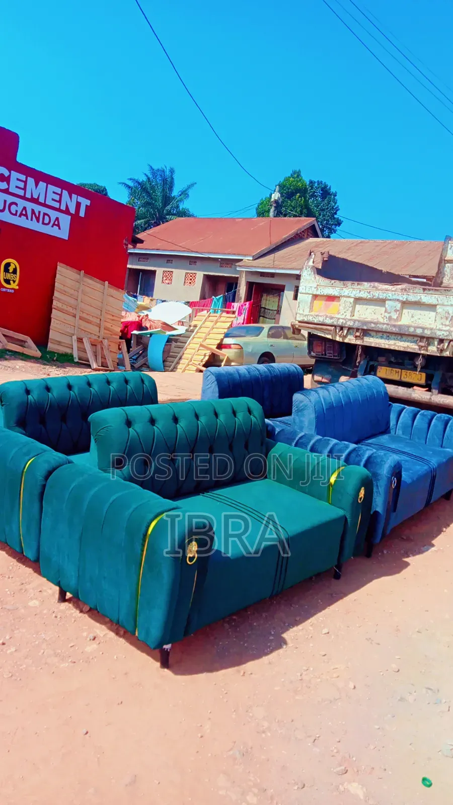 A Five Seater Sofa With Good Material