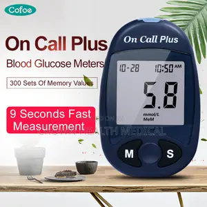 On Call Plus Blood Glucometer Machine With Strips 50