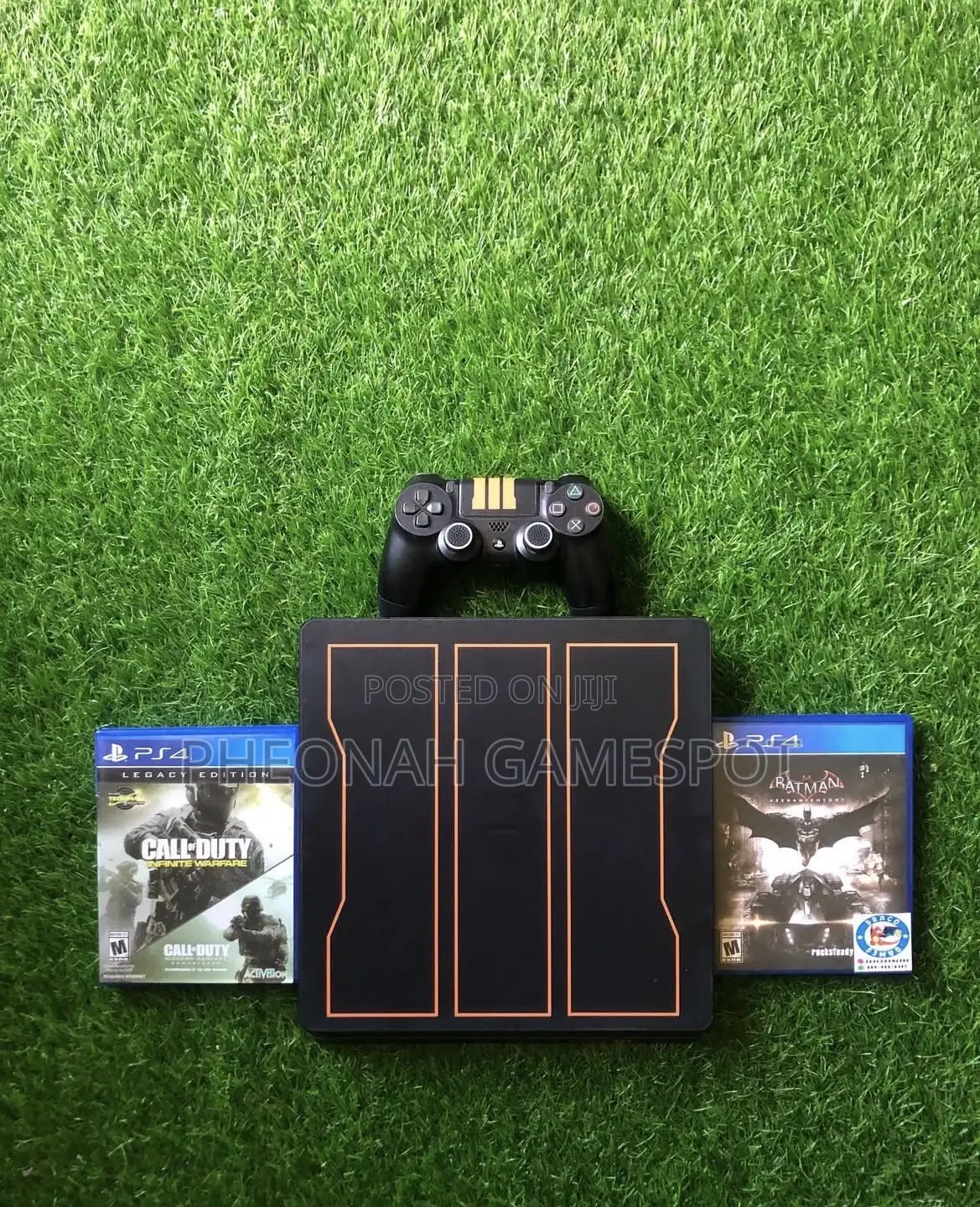 Ps4 System, 2 Controllers, 12 Exciting Games Included Today.