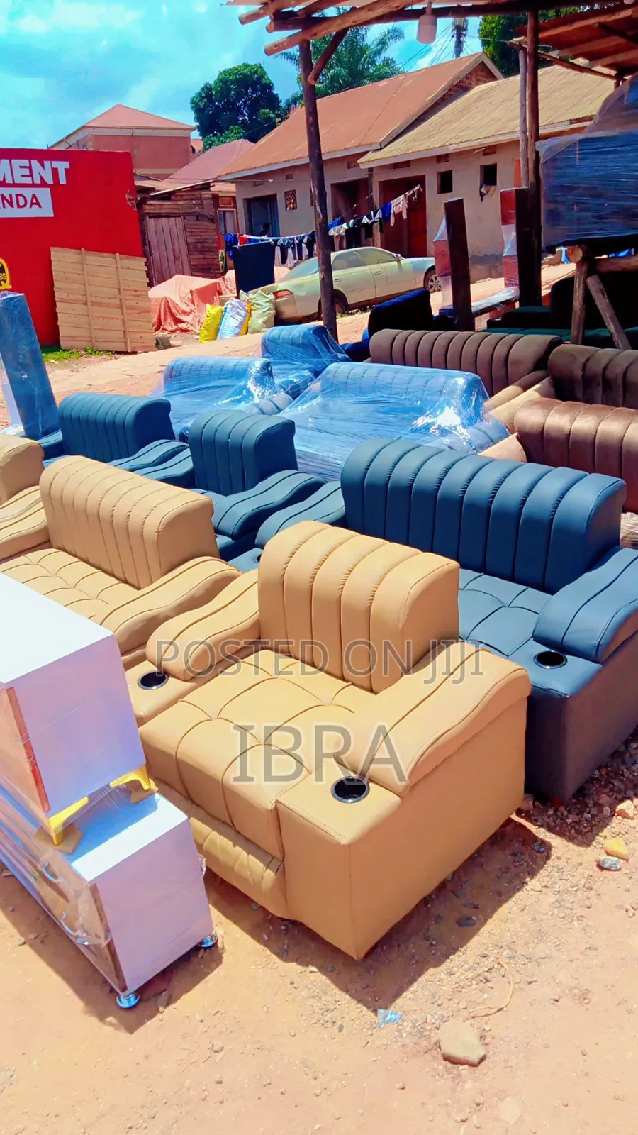 A Letter Five Seater Sofa With Good Material