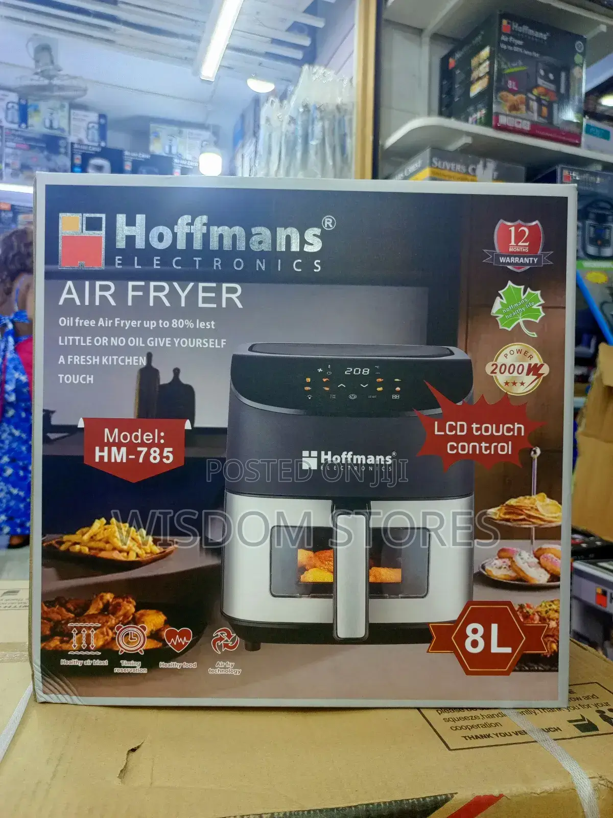 8l Digital Electric Air Fryer.