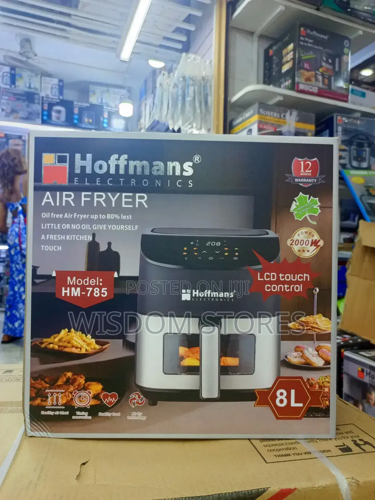 8l Digital Electric Air Fryer.