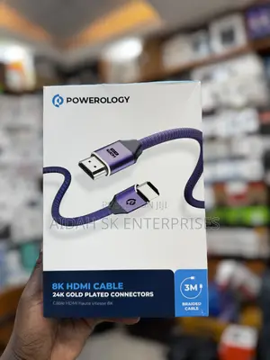 Powerology Hdmi Braided Cable 3m