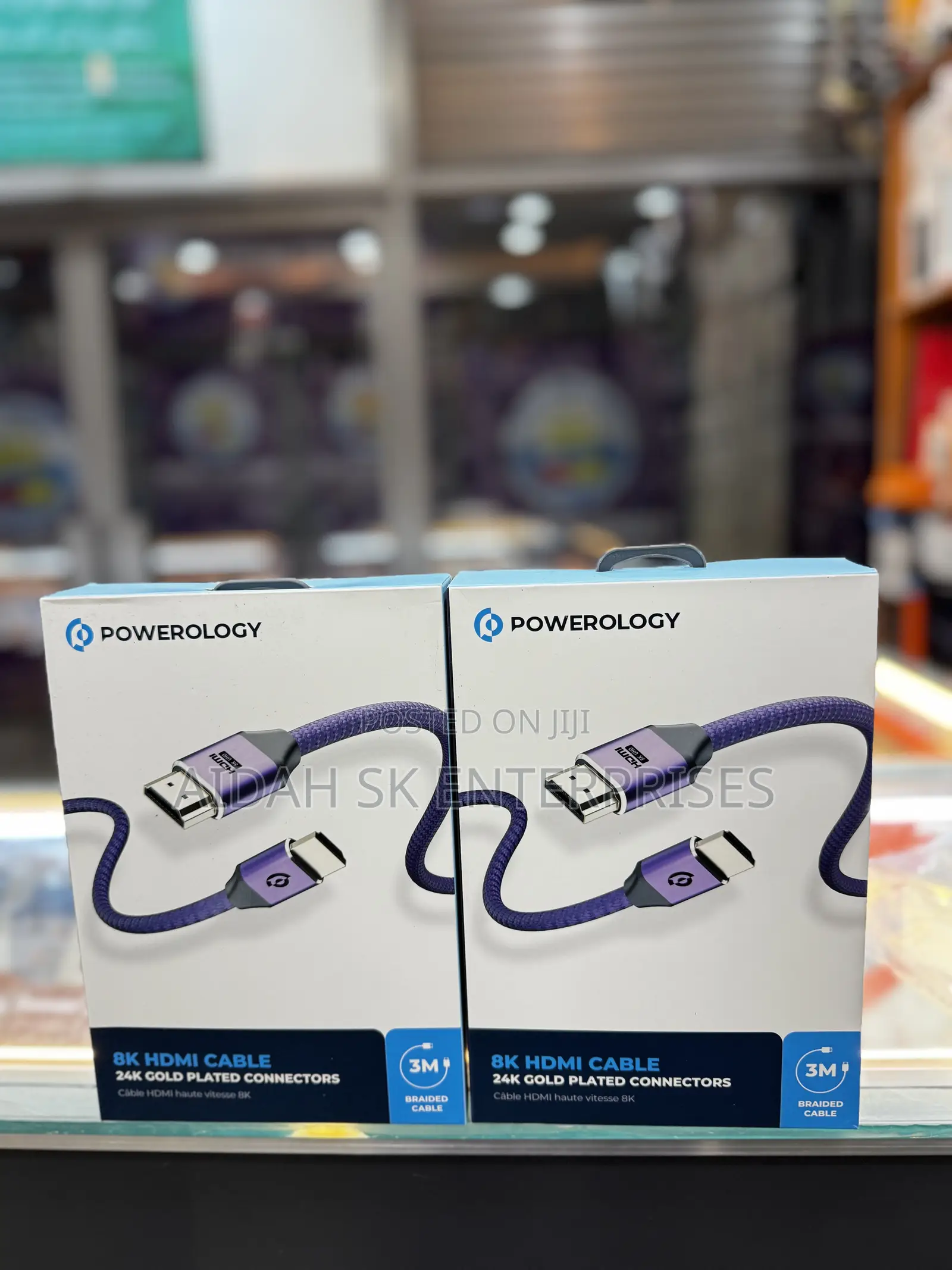 Powerology Hdmi Braided Cable 3m