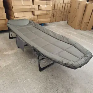 Multi-File Office,Household Foldable Portable Camping Bed WTH Headrest