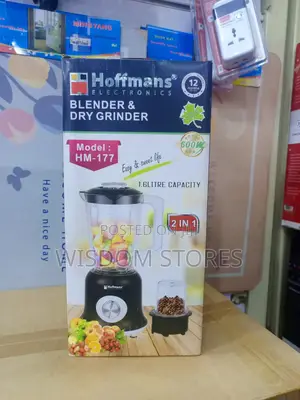 Hoffmans Blender Dry Grinder. Hm-177