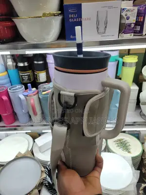 Large Capacity Insulated Travel Mug Or Tumbler With A Handle,
