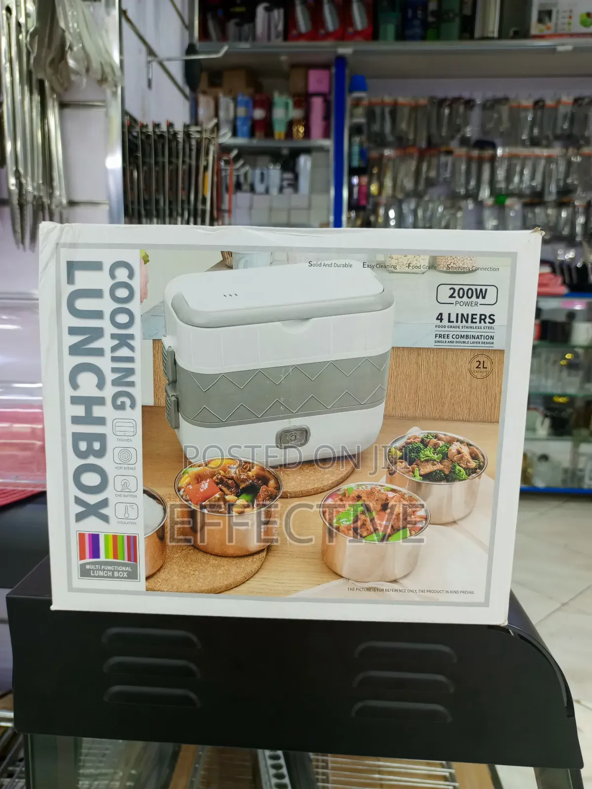 Multi-Functional Electric Cooking Lunchbox.
