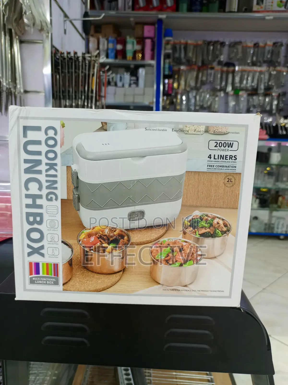 Multi-Functional Electric Cooking Lunchbox.