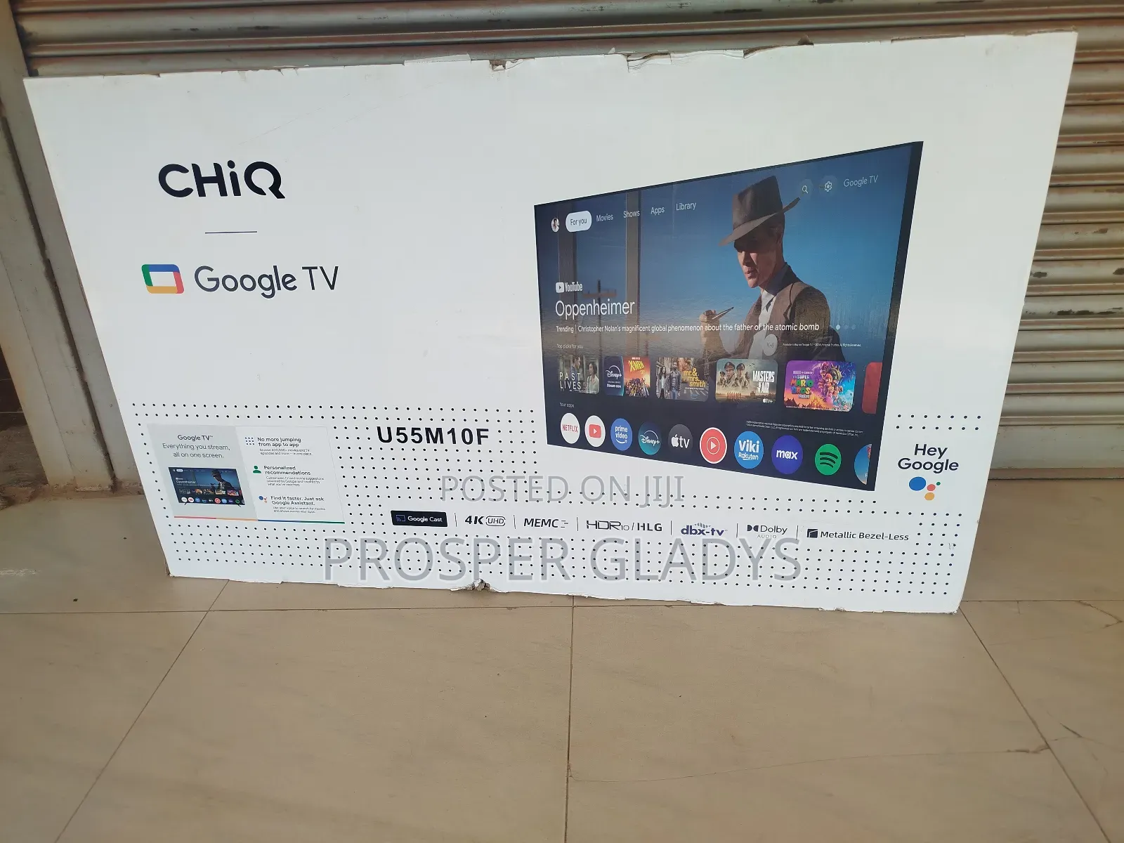 Chiq 55 Smart Android Digital Google Tv