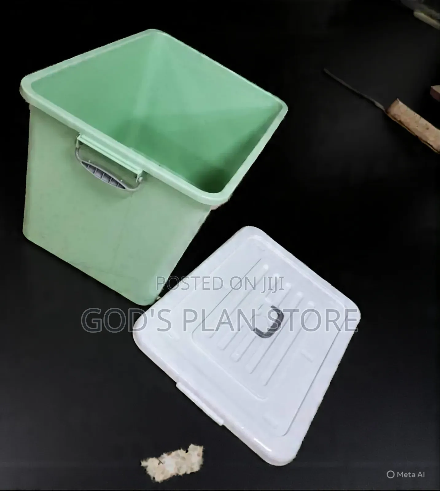 Hoopvool Plastic Storage Boxes 110litres