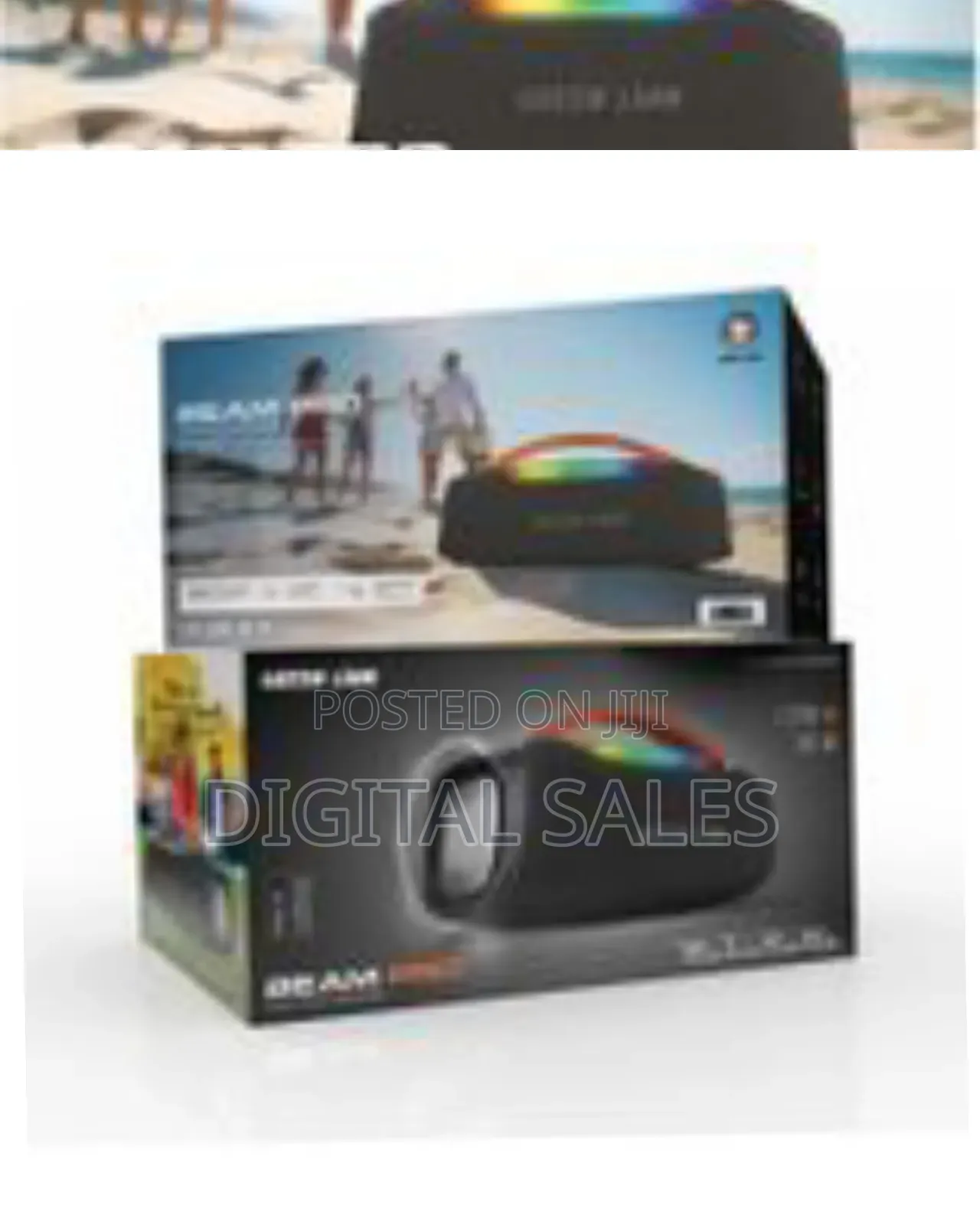 Beam Pro Portable Speaker , 120w Power Usb Flash Drive, Tf Card Slot