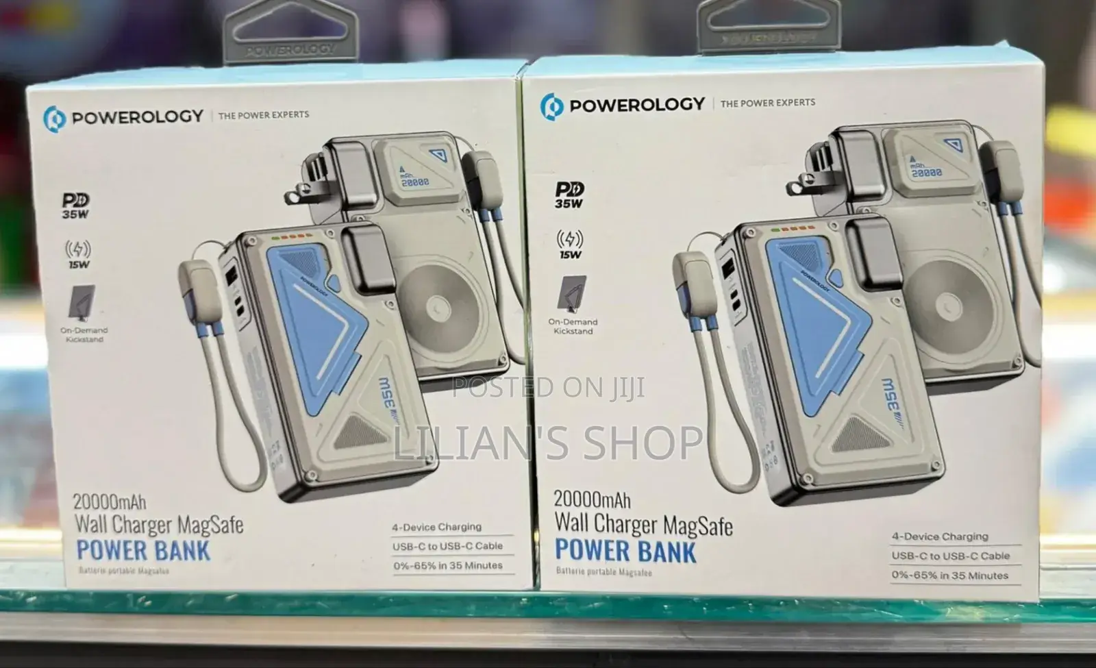 Powerology 20,000mah Wall Charger Magsafe -