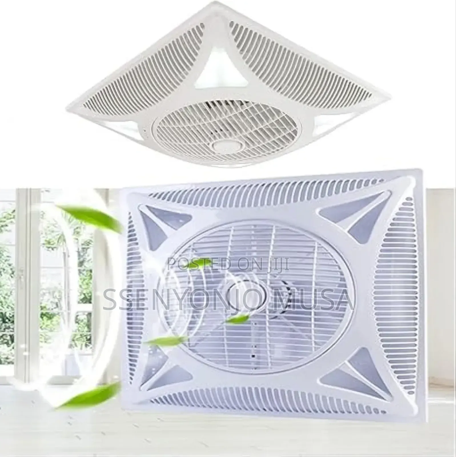 Modi 60×60 Box Ceiling Fan (14 Inch) With 4 Led Lights Remote Control