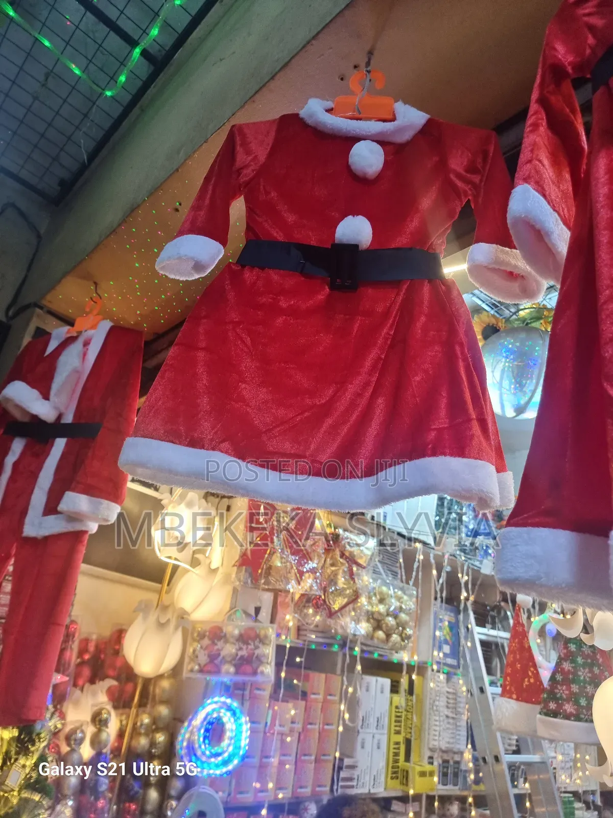 Christmas Santa Clothing 1-15years/ Christmas Santa Claus Costume
