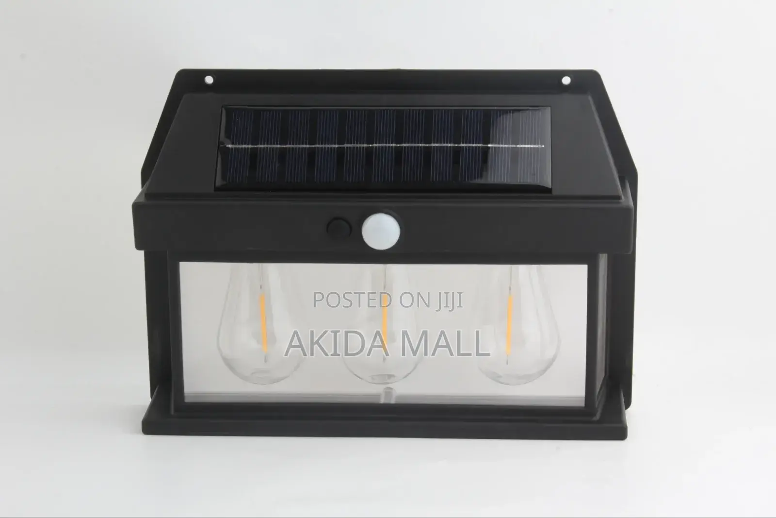3bulbs Warm White Motion Sensor Solar Interaction Wall Lights