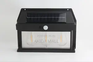 3bulbs Warm White Motion Sensor Solar Interaction Wall Lights
