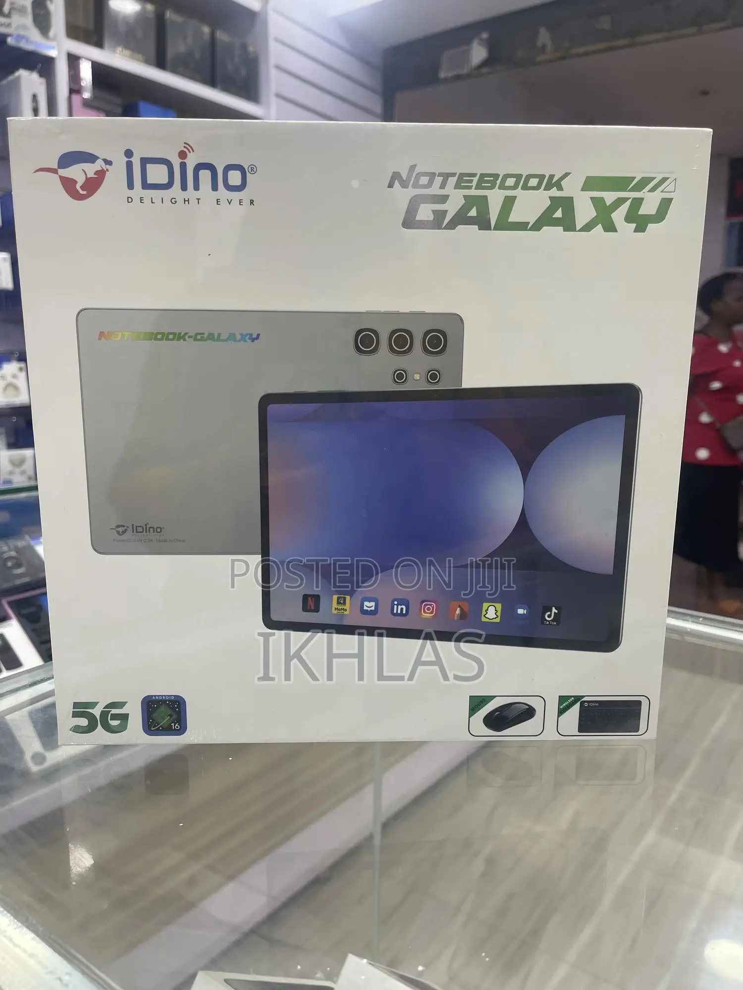 New Idino Notebook Galaxy 512 GB