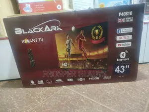 Black Ark 43 Flameless Smart Android Tv
