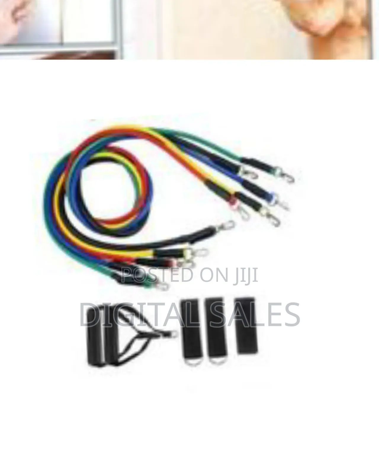 Resistance Bands Set - 11pc, Exercise Bands for Men/Women With Tubes