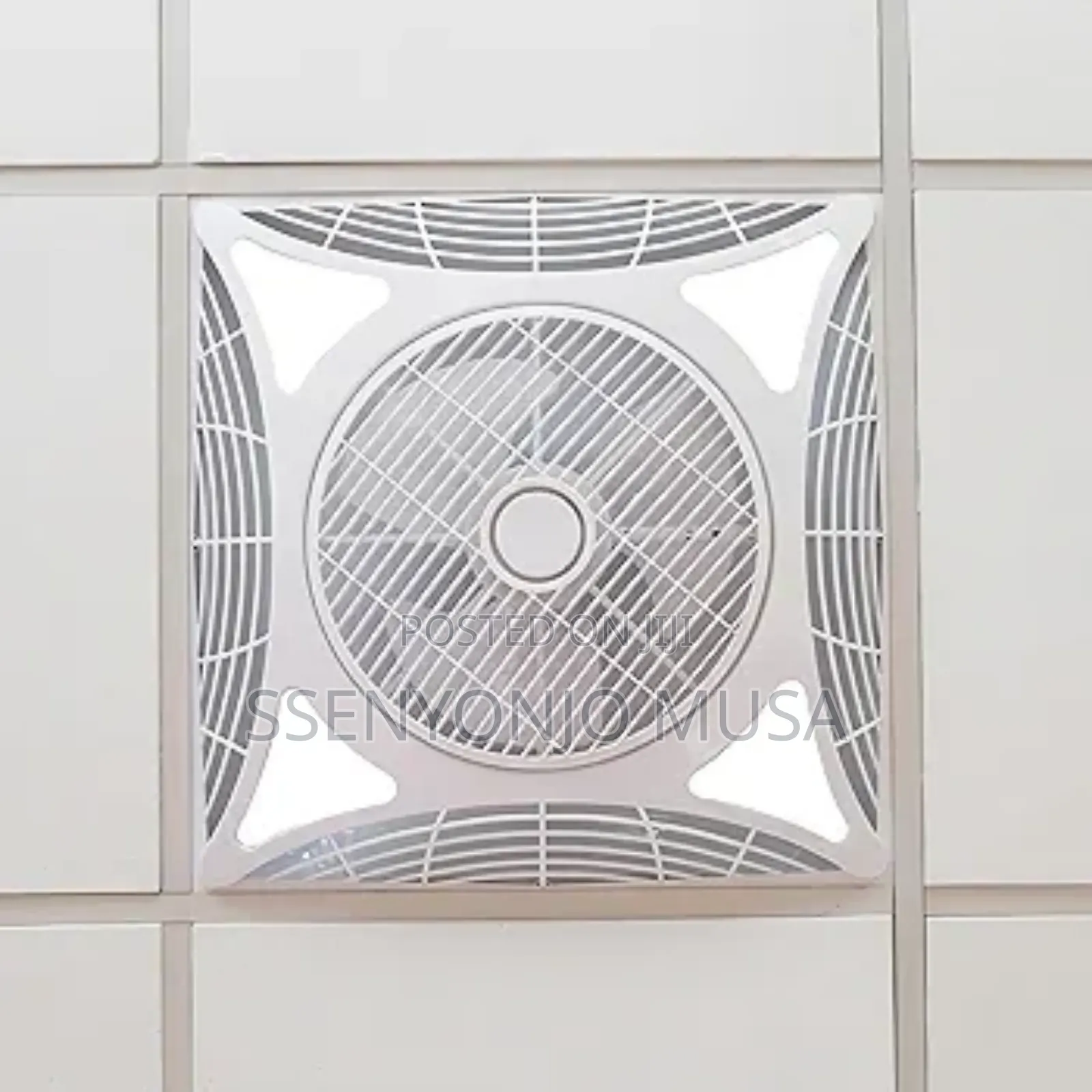 Modi 60×60 Box Ceiling Fan (14 Inch) With 4 Led Lights Remote Control