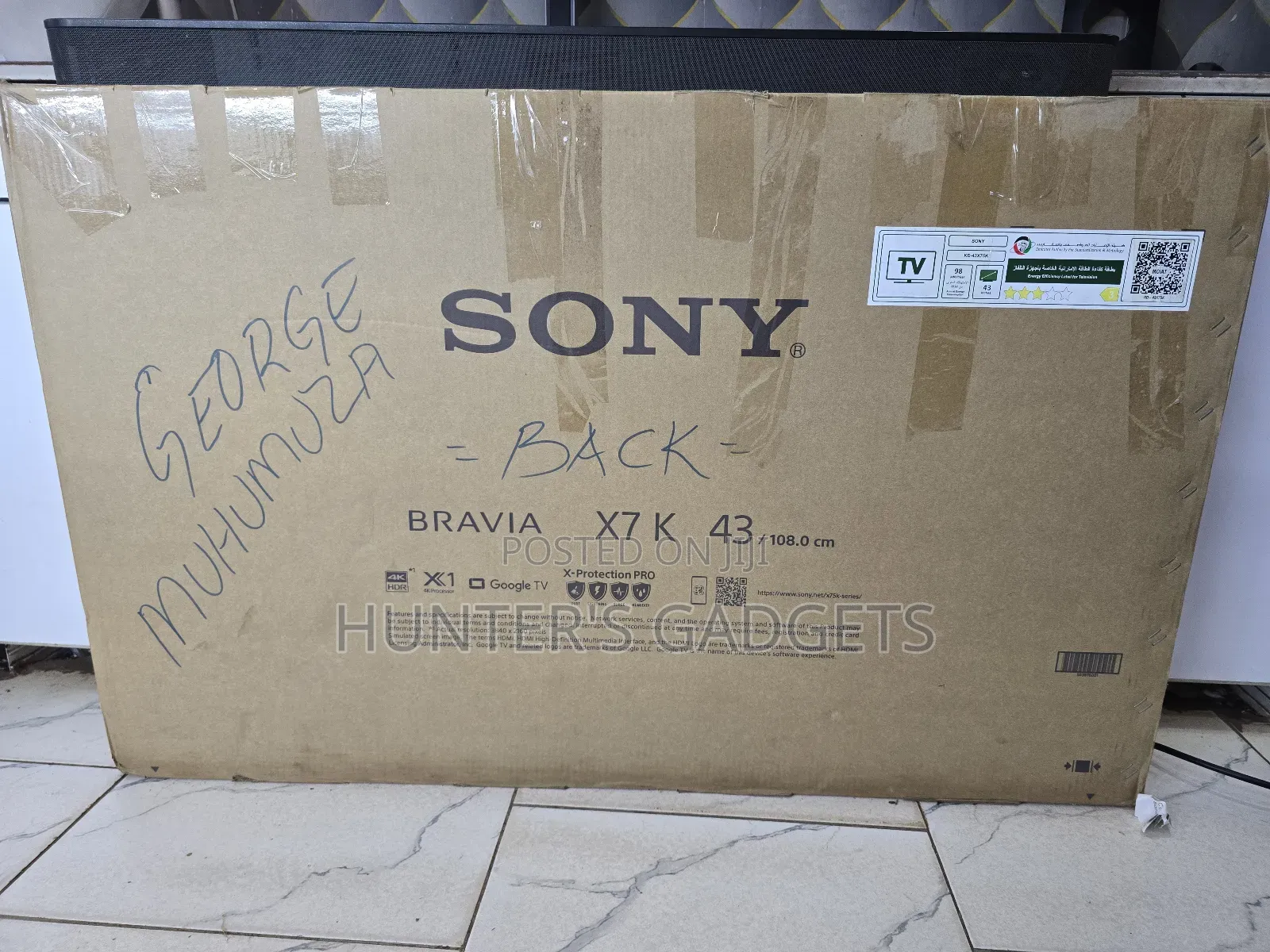 Sony Bravia 43 Inch Smart Uhd Google Tv Wiz Bluetooth Apple Airplay