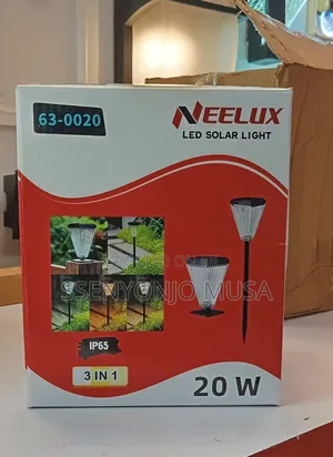 Neelux Led Solar Garden Lights – Outdoor/Compound With Auto On/Off