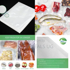 Precut 20 X 30cm Bpa-Free Food Grade Vacuum Sealer Bag Foldable