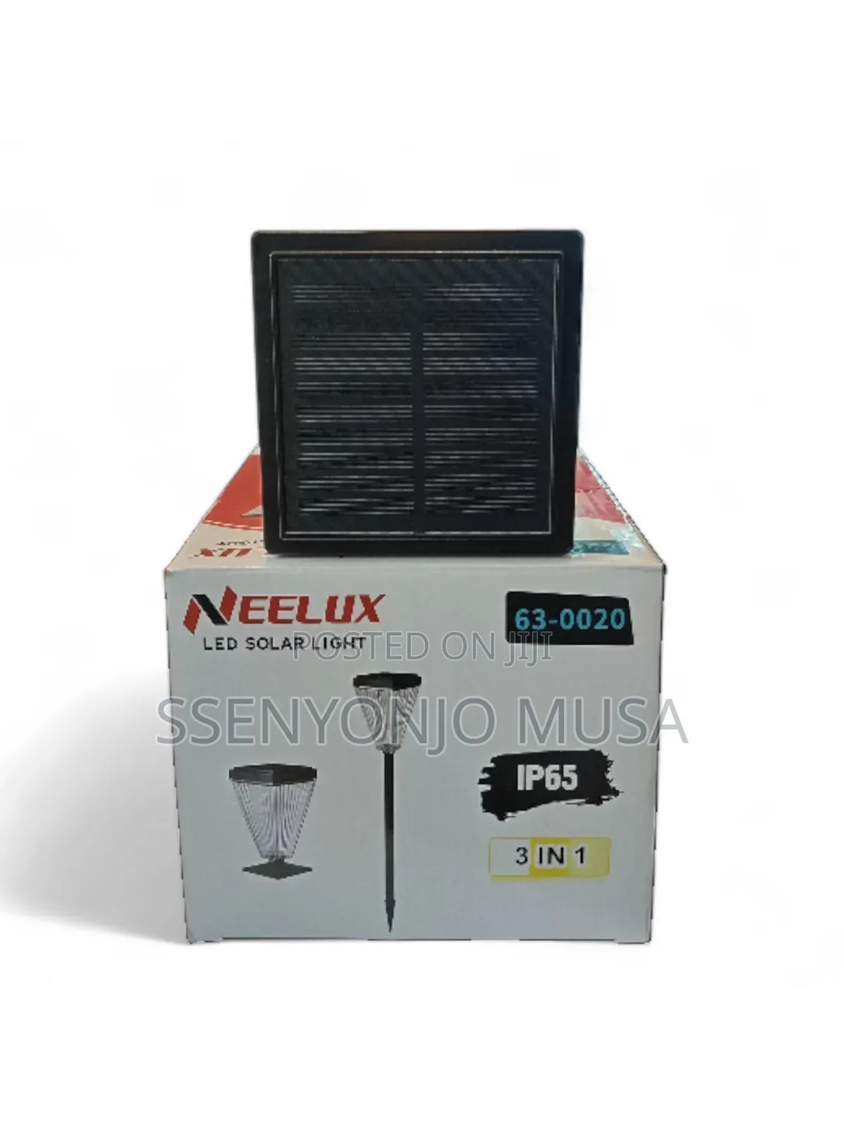 Neelux Led Solar Garden Lights – Outdoor/Compound With Auto On/Off