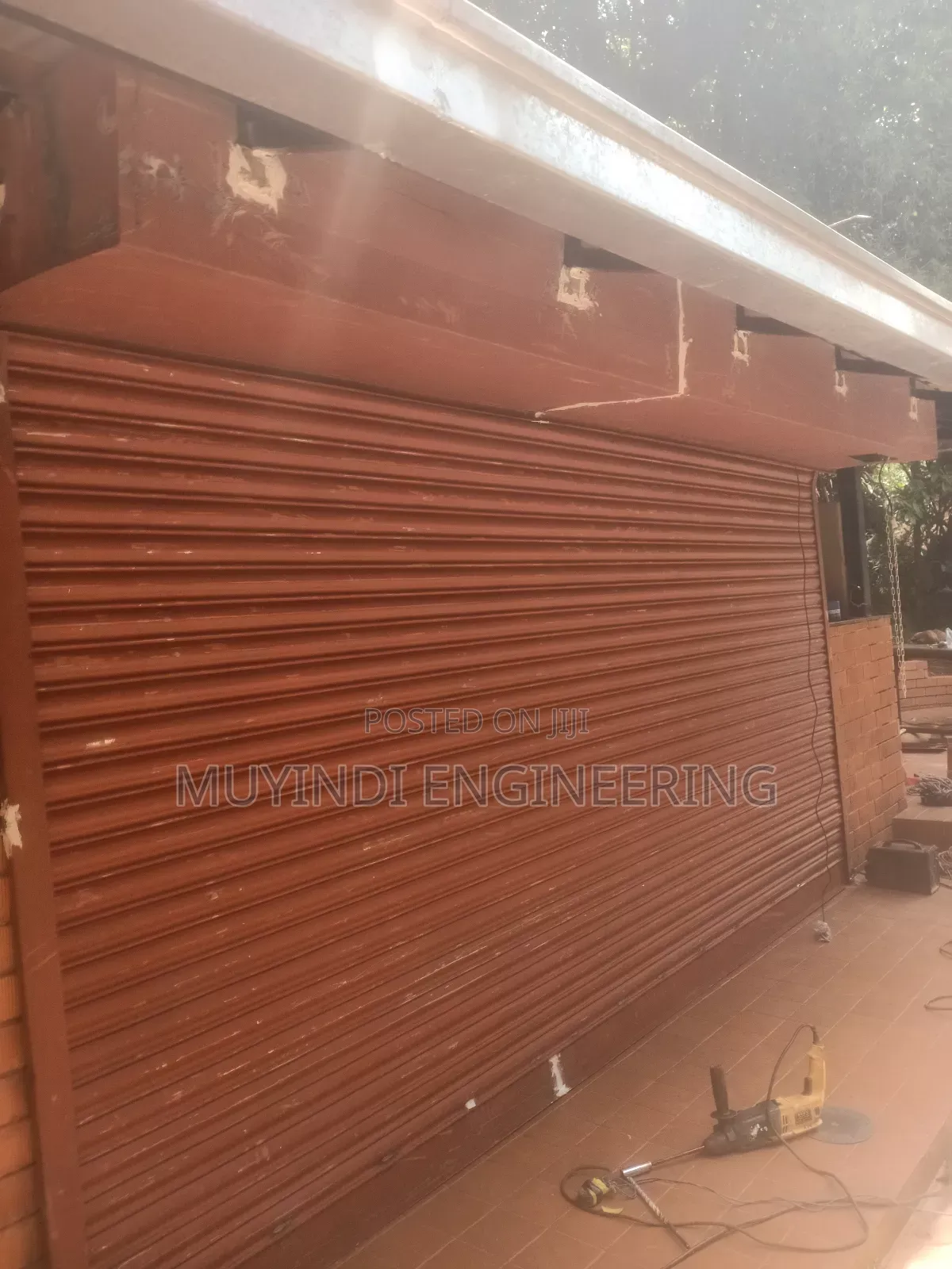 13x9ft Electric Motor Shutter Door
