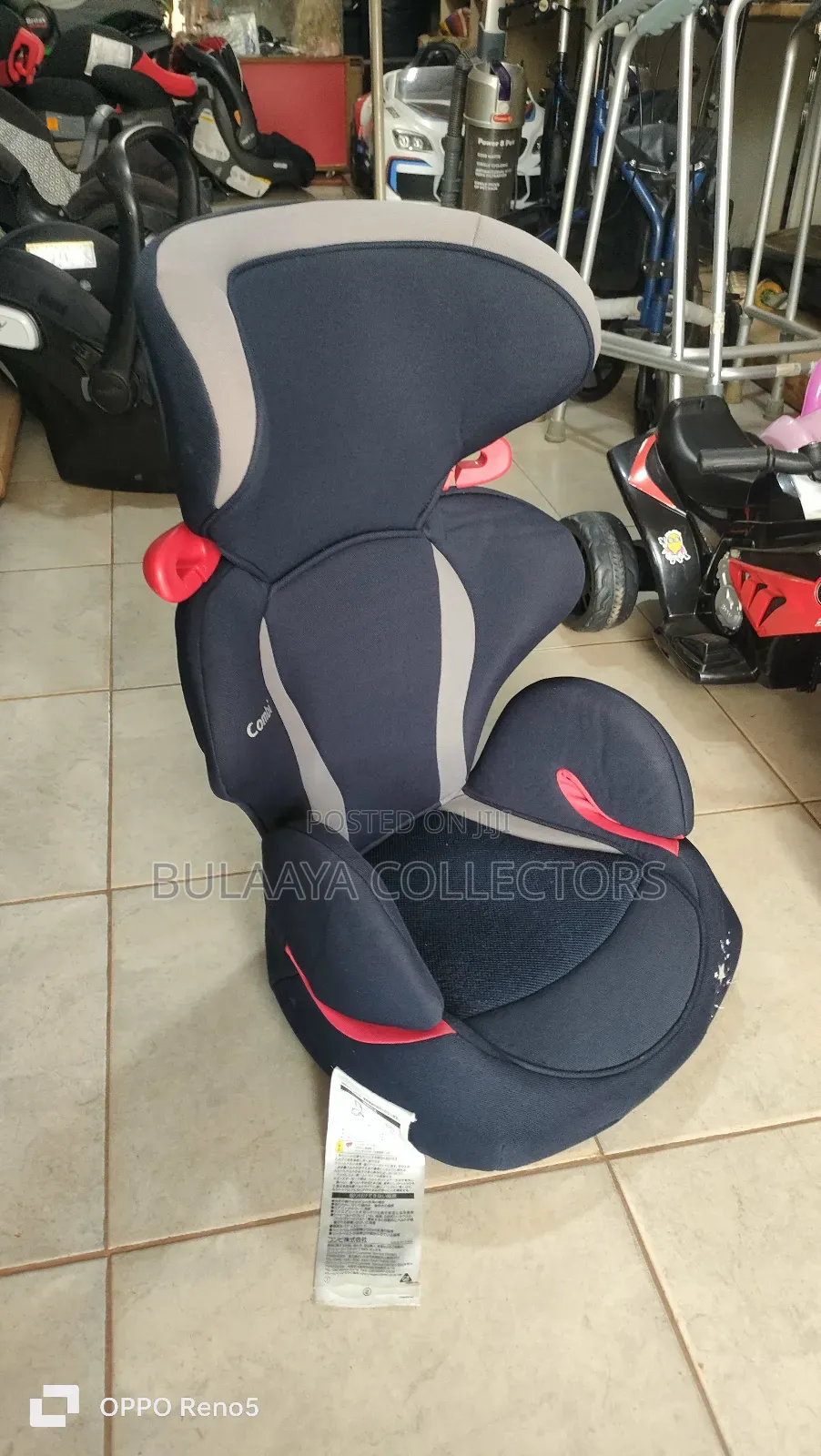 Uk Used Combi Joykids Mover Car Booster Seat, 15-36kgs.