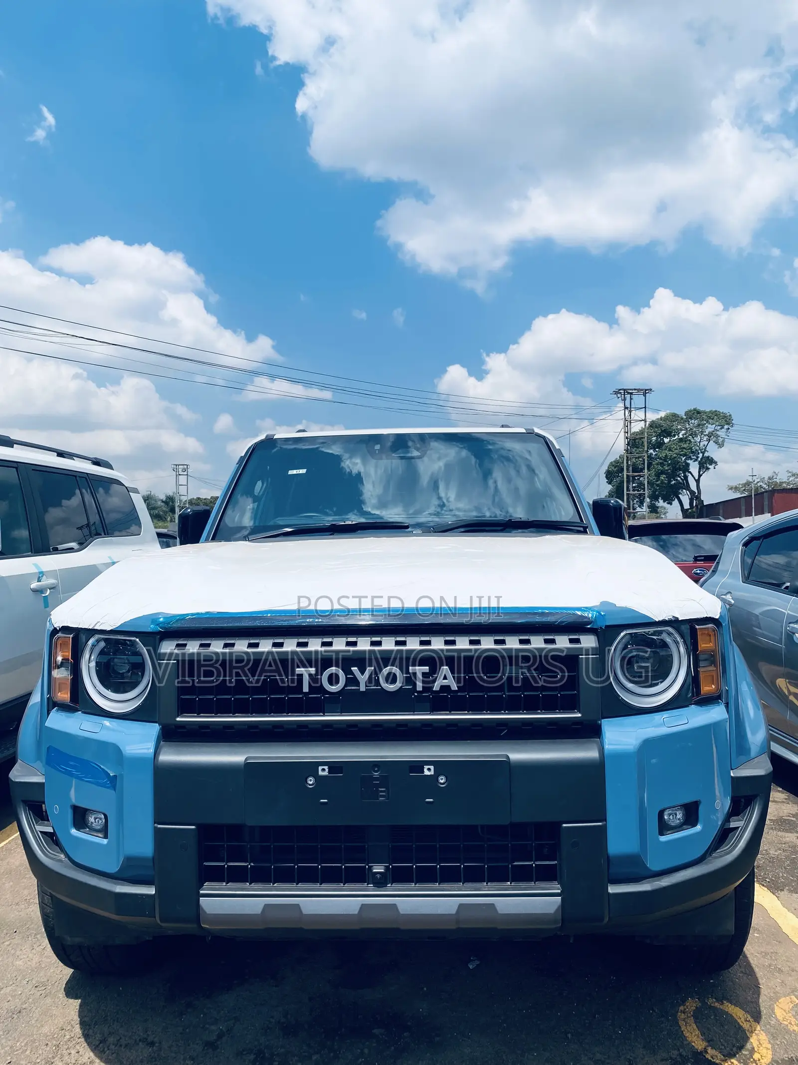 New Toyota Land Cruiser Prado 2024 Blue