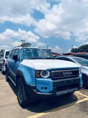 New Toyota Land Cruiser Prado 2024 Blue