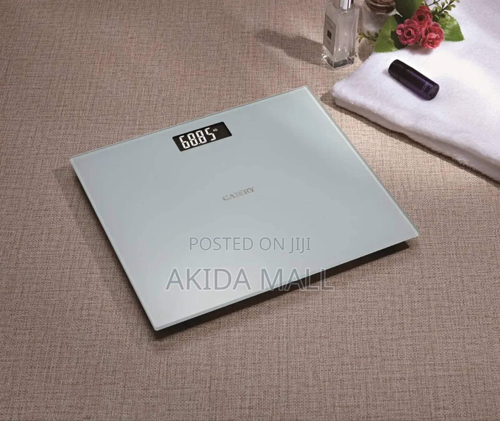 Electronic Personal Glass Body Bathroom Weighing Scale 180kg/400lb