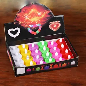 24pcs Frameless Led Tea Light Candles.
