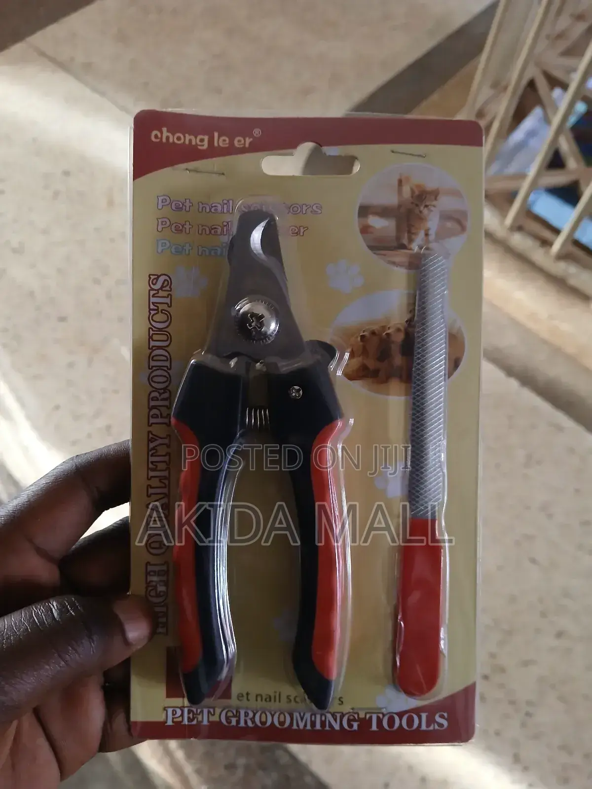 Chongleer Pet Nail Clipper and File Set,