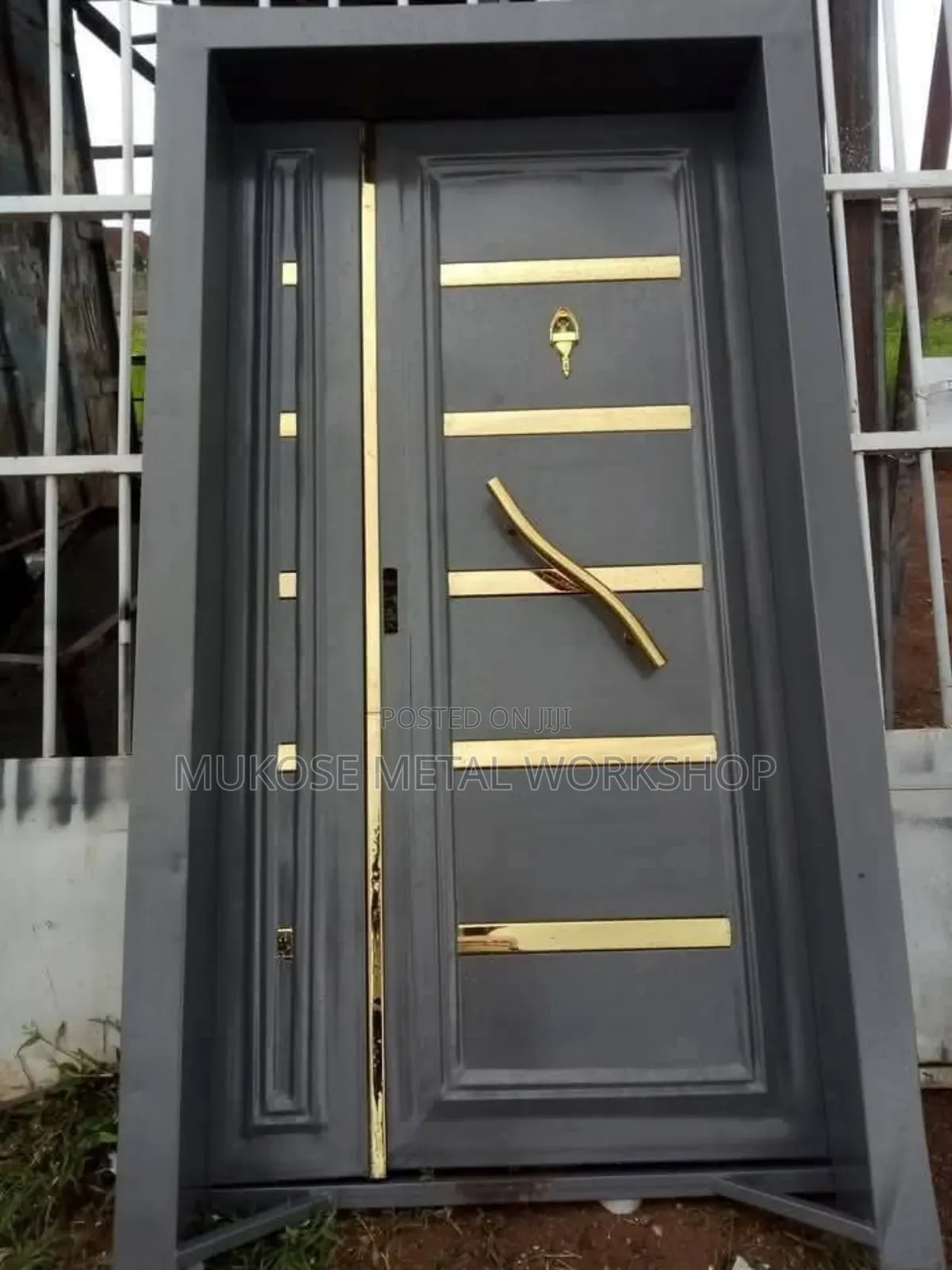 Metal Doors and Windows and Bed